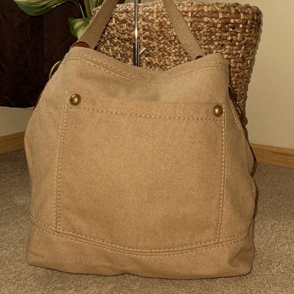 Gap Hobo bag large satchel tan color